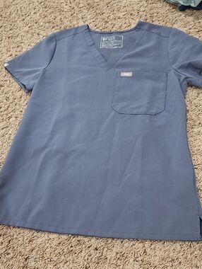 Figs Catarina Top- XS- Space Navy